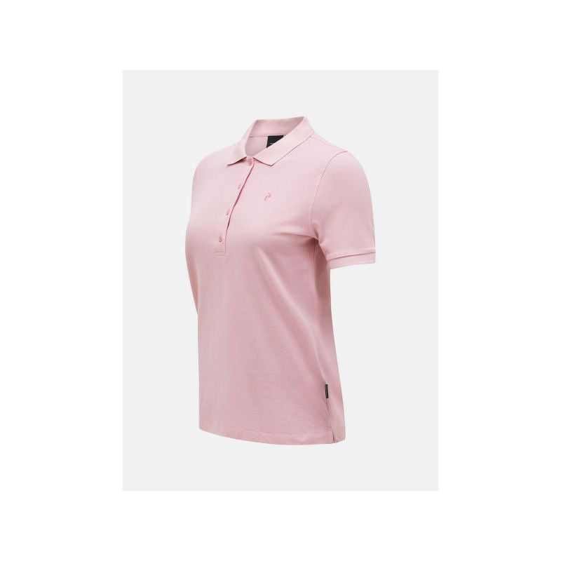 PEAK PERFORMANCE Women's Classic Cotton Polo Shirt, Pink