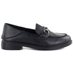 Women's leather moccasins, black, Vinceza 18117 To be categorized Your Sports Performance