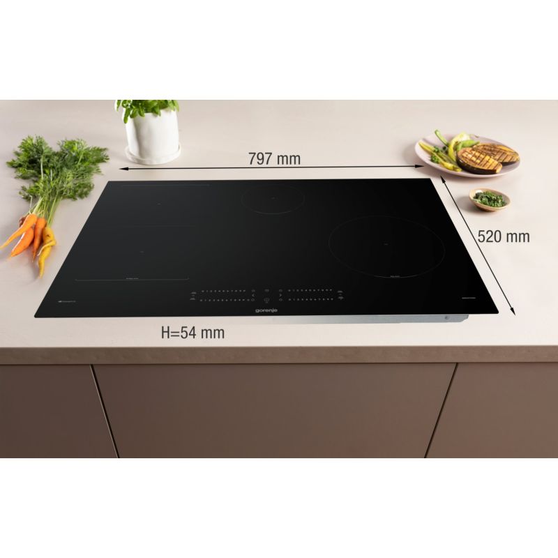 Induction hob GORENJE GI8432BSCWF 80 cm AGD - Produkty/Płyty grzejne do zabudowy Your Sports Performance