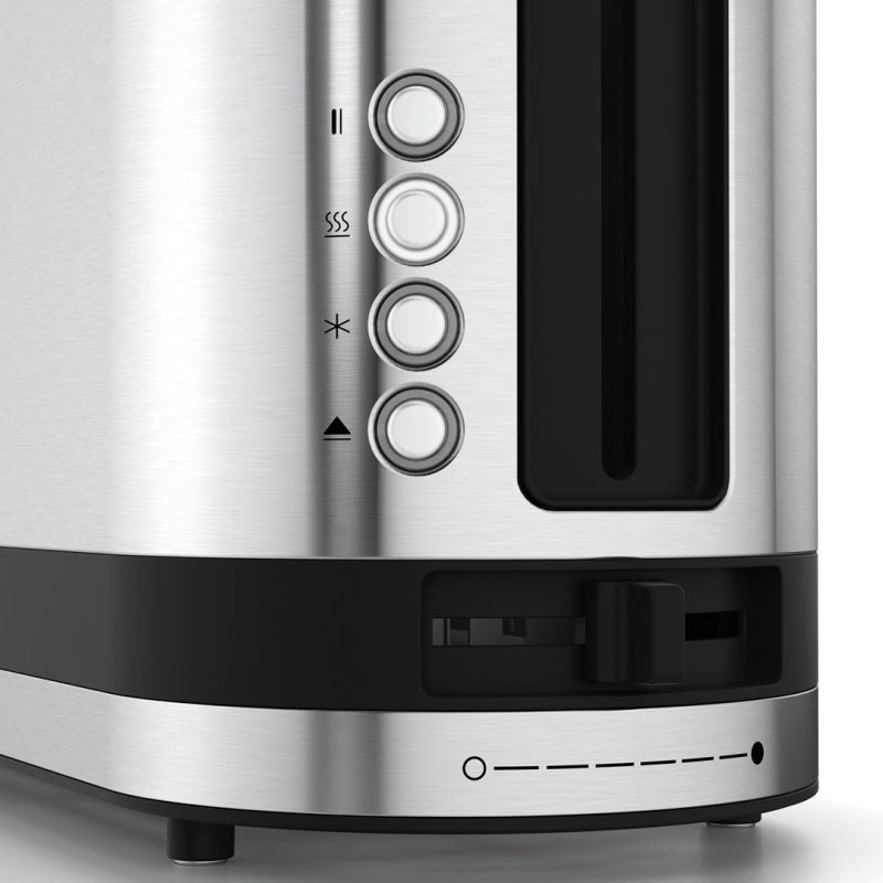 WMF toaster, 2 slices, silver, stainless steel, power 900 W, input voltage AC 220-240 V, frequency 50/60 Hz, width 366 mm, depth 110 mm, height 156 mm AGD - Produkty/Tostery Your Sports Performance
