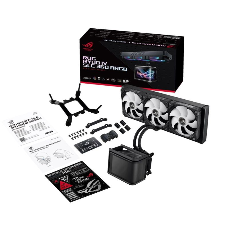ASUS ROG RYUO IV SLC 360 ARGB Cooler Chłodzenie/Chłodzenie - zestawy chłodzenia wodnego Your Sports Performance