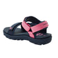 Lee Cooper children's shoes girls velcro sandals for summer beach navy blue pink Lee Cooper