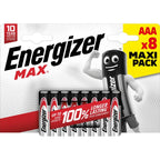 ENERGIZER BATTERIES MAX AAA LR03 /8 ECO Baterie, akumulatorki i ładowarki/Baterie Your Sports Performance
