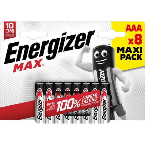 ENERGIZER BATTERIES MAX AAA LR03 /8 ECO Baterie, akumulatorki i ładowarki/Baterie Your Sports Performance