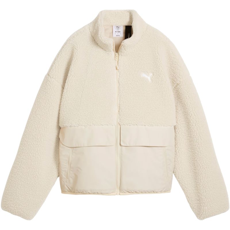 Puma Re:Fibre Sherpa Women’s Jacket Cream 694567 87