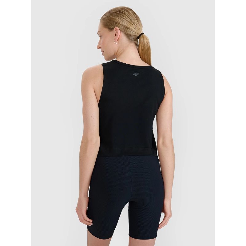 Women's regular printed top 4F 4FWSS25TSLEF118-20S *Kategoria tymczasowa Your Sports Performance