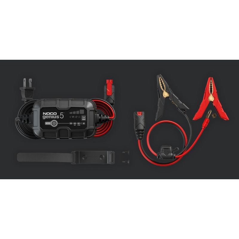 Noco GENIUS5EU 5A Battery Charger Rectifier Elektryka samochodowa/Prostowniki Your Sports Performance