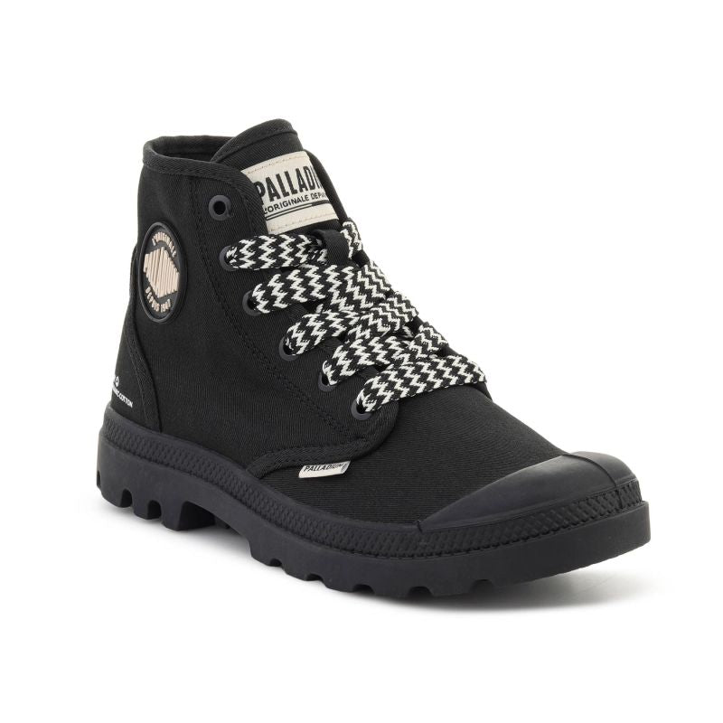 PALLADIUM PAMPA HI HTG LACE BLACK 94989-008