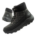 Lee Cooper women's winter hiking sports shoes, insulated, black, eco-leather Lee Cooper