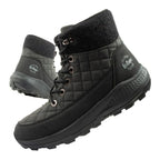 Lee Cooper women's winter hiking sports shoes, insulated, black, eco-leather Lee Cooper