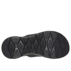 Skechers Women's Flip-Flops GO WALK FLEX SANDAL IMPRESSED 141420 BKGY