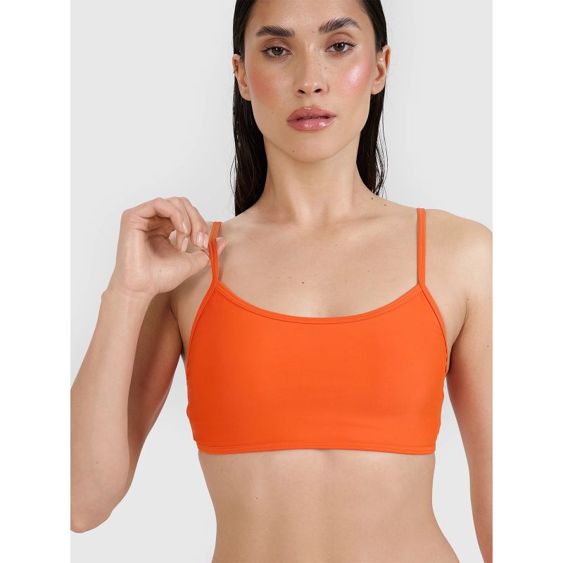 Women's bikini top 4F 4FRSS25UBKTF101-70S *Kategoria tymczasowa Your Sports Performance