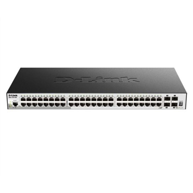 D-Link DGS-1510-52X Managed L3 Gigabit Ethernet Switch (10/100/1000) 1U Black Komunikacja i łączność/Switch-e Your Sports Performance