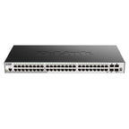 D-Link DGS-1510-52X Managed L3 Gigabit Ethernet Switch (10/100/1000) 1U Black Komunikacja i łączność/Switch-e Your Sports Performance