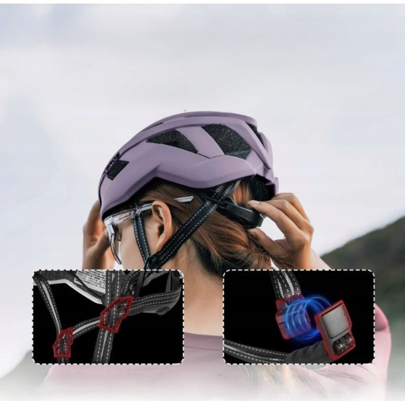 Rockbros bicycle helmet 10110039008 violet L (58-62) Rockbros/Odzież Rowerowa/Kaski Your Sports Performance