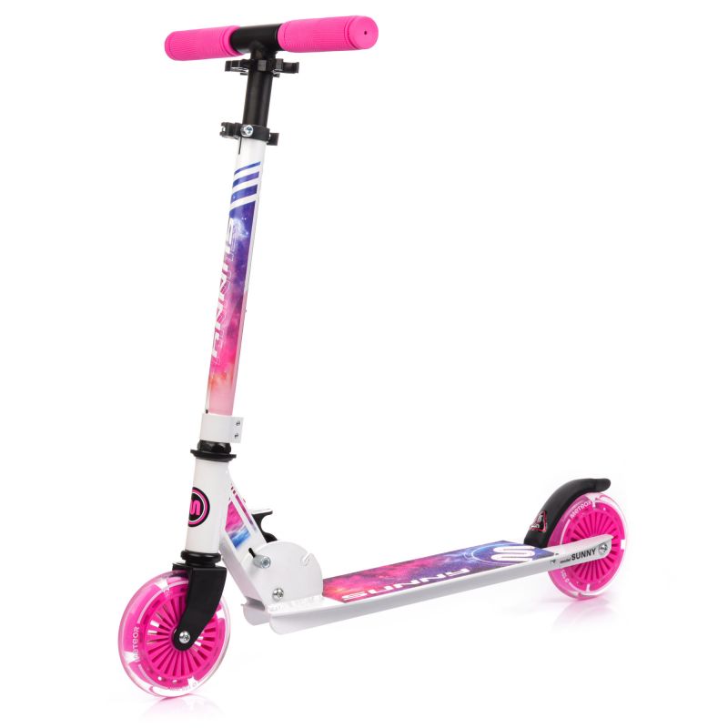Meteor Sunny Nebula Scooter 17498 Pink Accessories/Skating/Hulajnogi/Traditional/Unisex/pozostałe Your Sports Performance