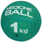 Rubber medicine ball 1 kg In preparation Your Sports Performance