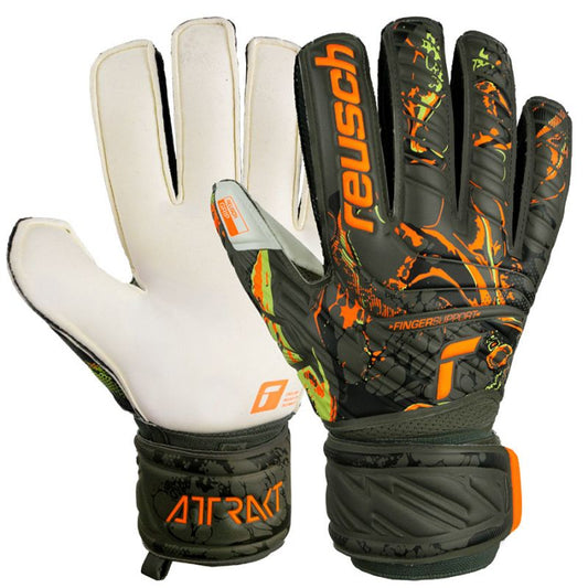 Reusch Attrakt Grip Finger Support M 53 70 010 5556 goalkeeper gloves Accessories/Gloves Your Sports Performance