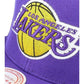 Mitchell & Ness NBA Cap Los Angeles Lakers Top Spot Snapback Hwc Lakers HHSS3256-LALYYPPPPURP Clothing/Basketball/Mitchell & Ness Your Sports Performance