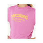RIP CURL Surf Puff Relaxed Tee-Girl Pink