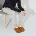 Birkenstock Zermatt Premium Shearling LEVE Mink LAF Flip-Flops Standard Foot (1023161) In preparation Your Sports Performance