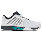 K-Swiss EXPRSLIGHT3 HB PADEL WHITE/CARBON/BALTIC-M (08900-148-M)