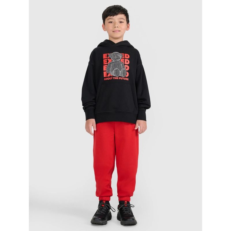 Boys' jogger sweatpants 4F 4FJRAW25TTROM1634-62S Clothing Your Sports Performance
