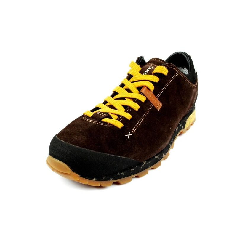 AKU Bellamont III Suede GTX Hiking Shoes - Brown/Yellow Footwear Your Sports Performance