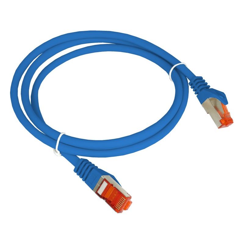 ALANTEC PATCH-CORD F/UTP CAT.6 PVC 0.5M BLUE Kable, gniazda i wtyki/Patchcable Your Sports Performance
