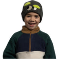 BUFF KNITTED BEANIE FUN EYES BEETLE GREEN Kids’ Hat