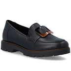 Women's black lords shoes Rieker 45553-00