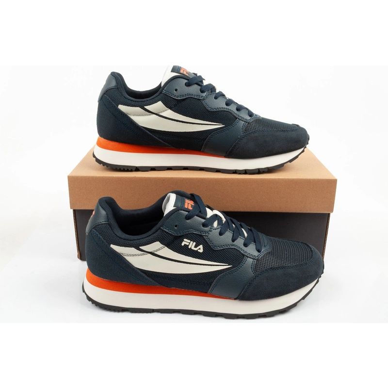 Fila men's sports shoes Hypert sneakers fashionable navy blue comfortable