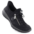 Women's black sports shoes Rieker L32F1-00 To be categorized Your Sports Performance