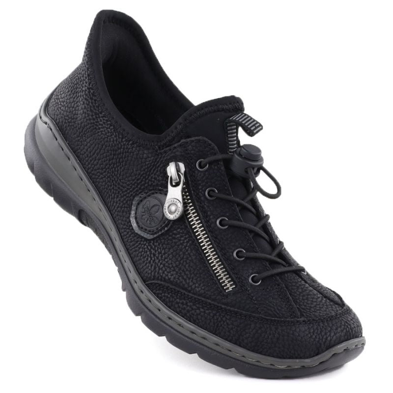 Women's black sports shoes Rieker L32F1-00 To be categorized Your Sports Performance