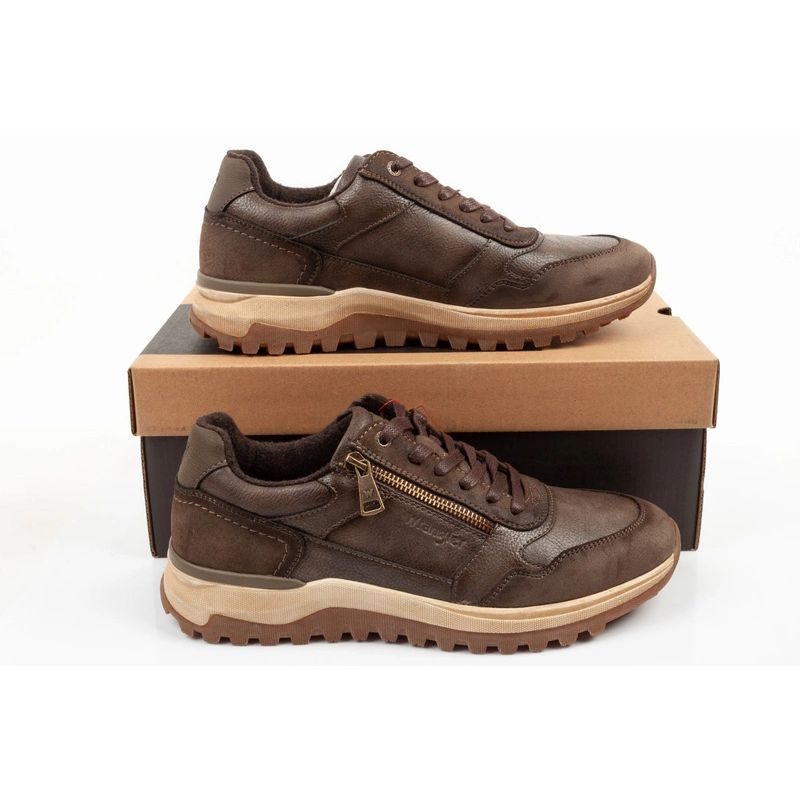 Wrangler men's shoes sneakers Wriv casual shoes brown