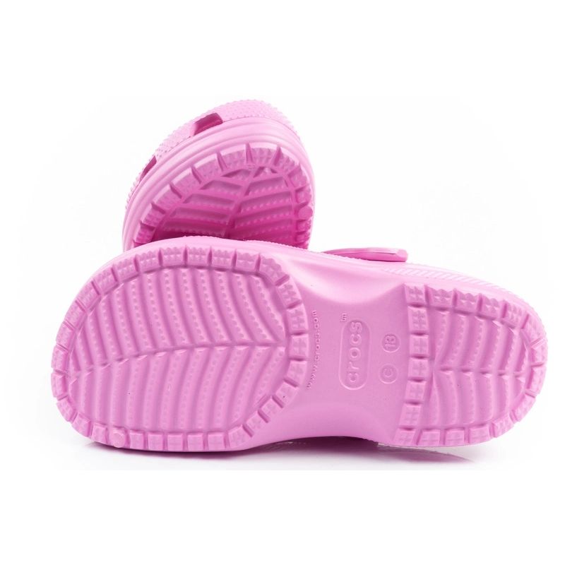 Crocs Classic children's clog sandals, fashionable pink, comfortable, lightweight In preparation Your Sports Performance