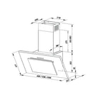 MAAN Vertical PG 60 white hood AGD - Produkty/Okapy kuchenne Your Sports Performance