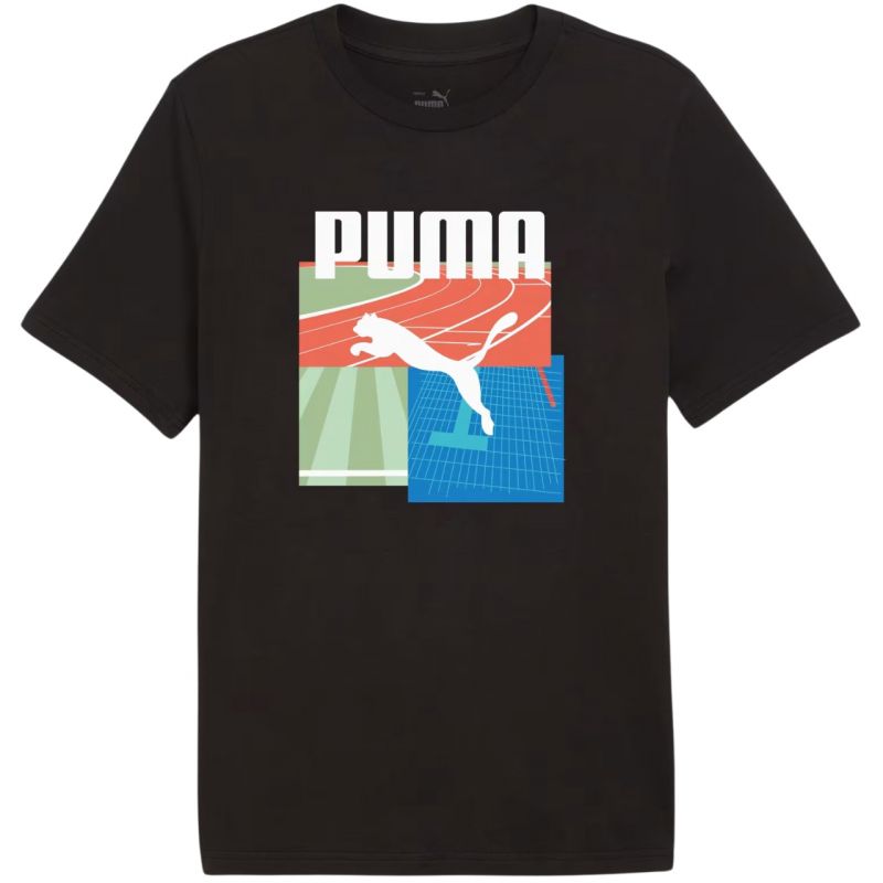 Puma Graphics Summer Sports Tee II M 627909 01 Clothing/Lifestyle/T-shirts Puma