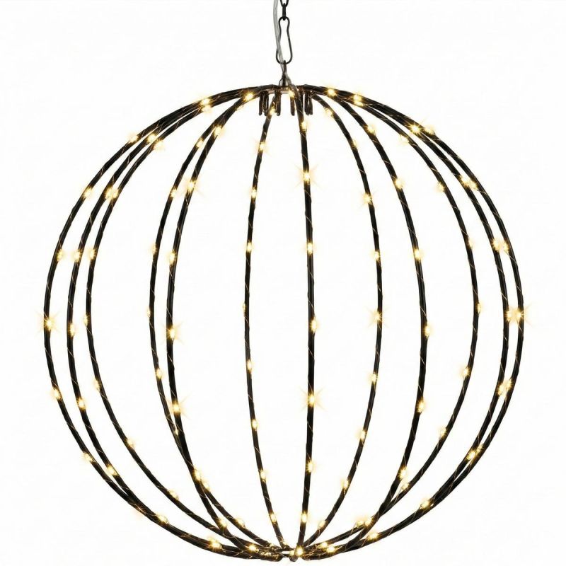 SOLAR HANGING LAMP BALL 30CM 120 LED WARM WHITE Home and Garden/Lighting Your Sports Performance
