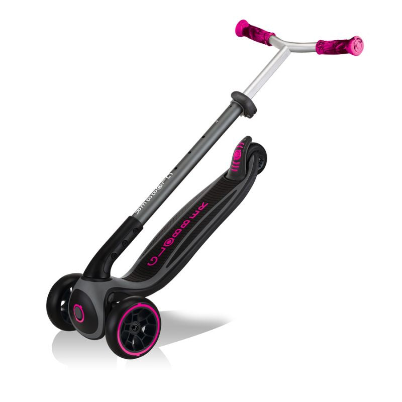 Globber Master Prime 3-Wheel Scooter / Black - Neon Pink 664-110 Accessories/Skating/Hulajnogi Your Sports Performance