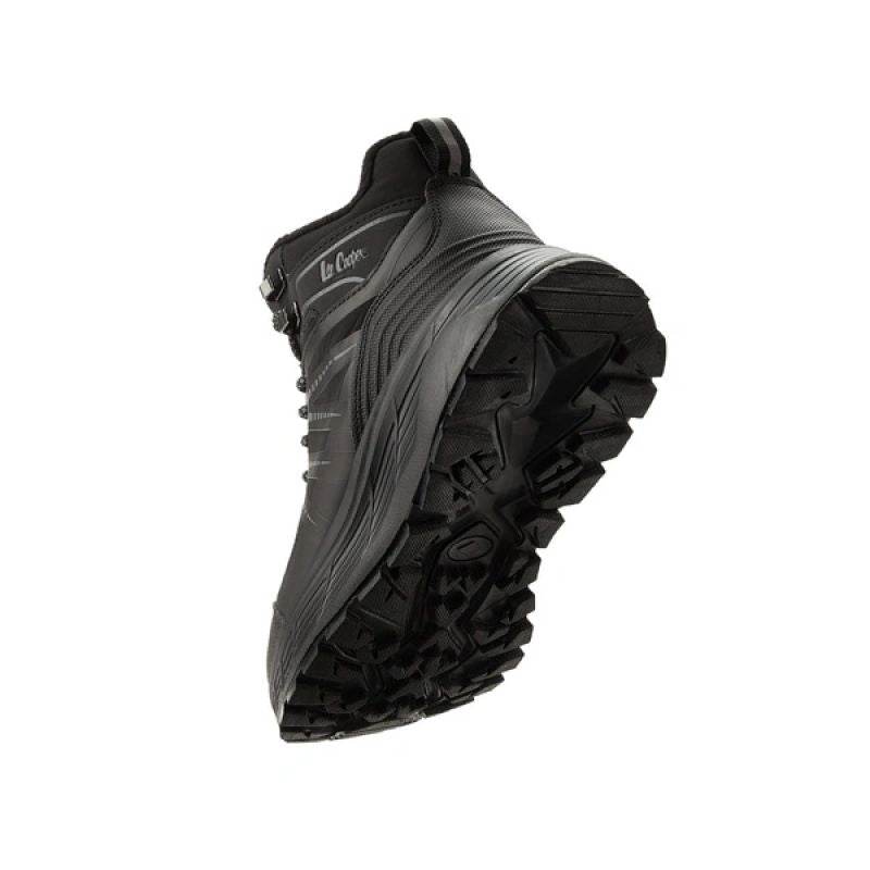 Lee Cooper Men’s Winter Trekking Boots, Insulated, Waterproof, Black