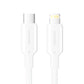 USB-C to Lightning Cable 3A 480Mbps 1m White In preparation Your Sports Performance