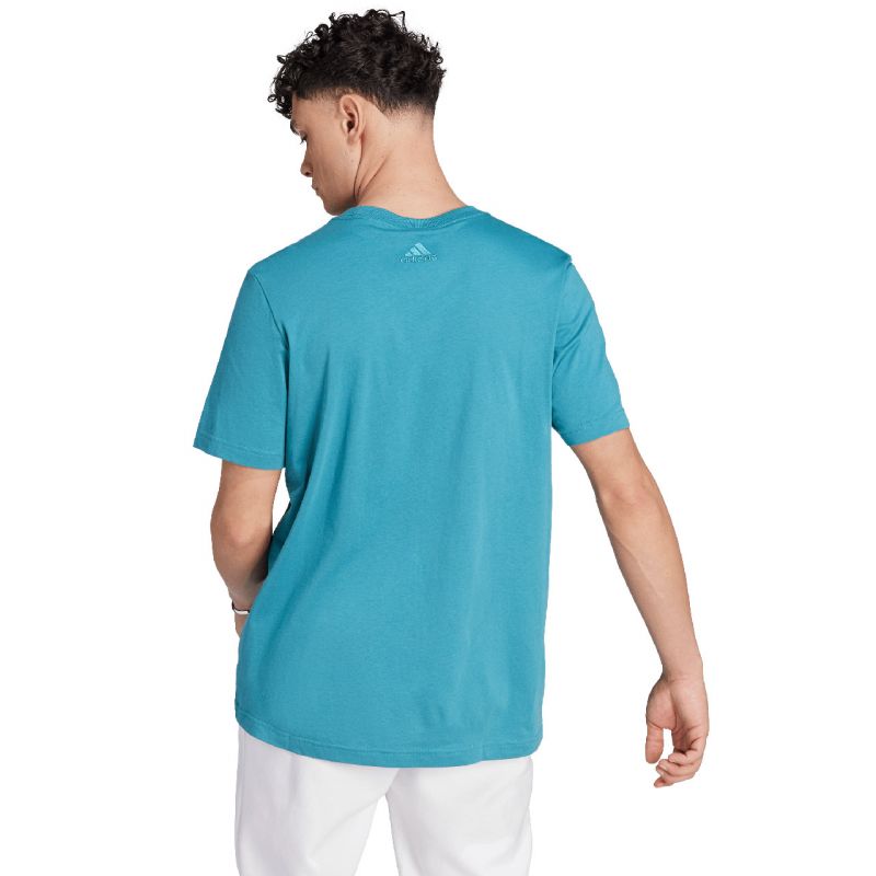 adidas Essentials Single Jersey Linear Embroidered Logo Tee M IJ8655 Clothing/Training Adidas