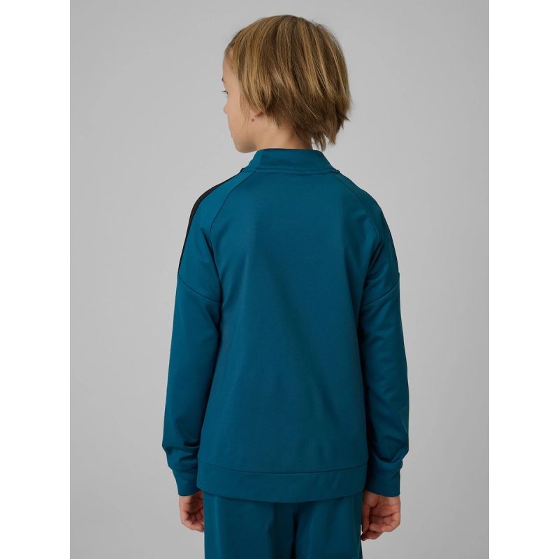Regular sports sweatshirt without hood for boys 4F 4FJRSS26TFSWM0991-46S 4f