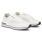 Women's leather openwork shoes, white Filippo DP7608/26 WH Filippo