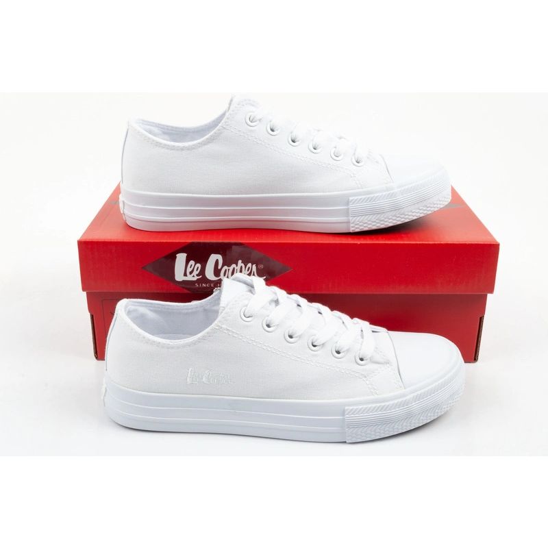 Lee Cooper women's sports shoes sneakers fashionable white comfortable