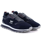Men's navy blue sneakers Vanhorn WN32306 VanHorn
