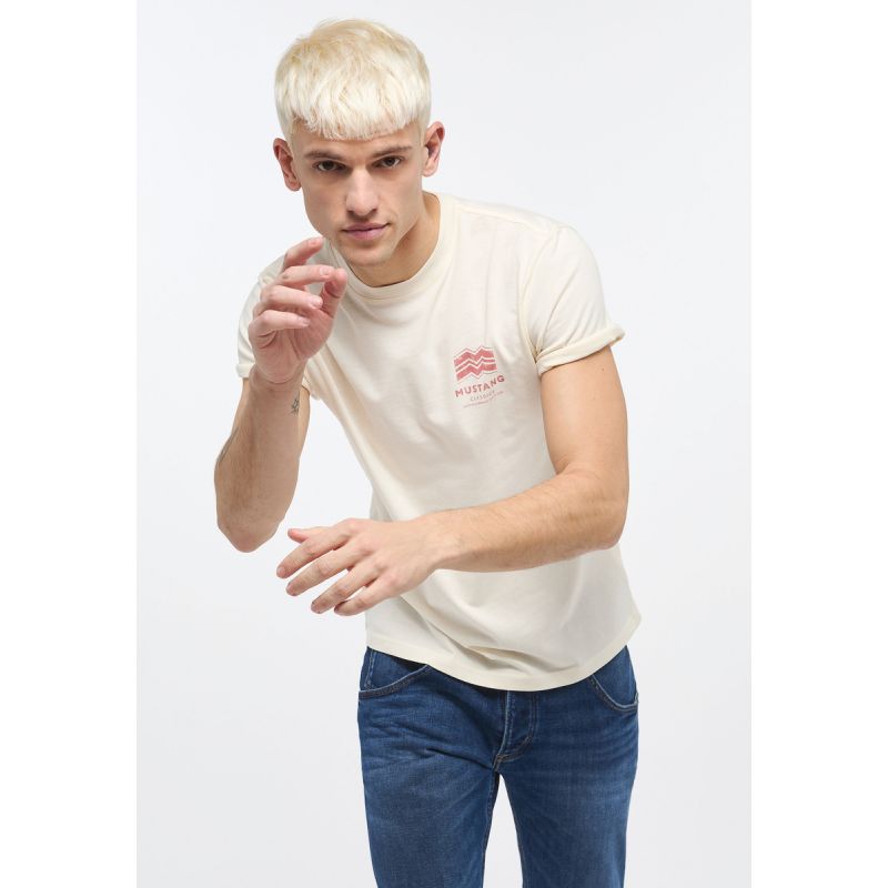 Mustang Alex C Print M T-shirt 1013804-8001 Clothing/Lifestyle/T-shirts/Mustang Your Sports Performance