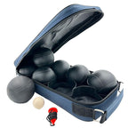 8-PIECE PETANQUE BALLS - BLACK BOULE, ENERO PRO COVER Accessories Your Sports Performance