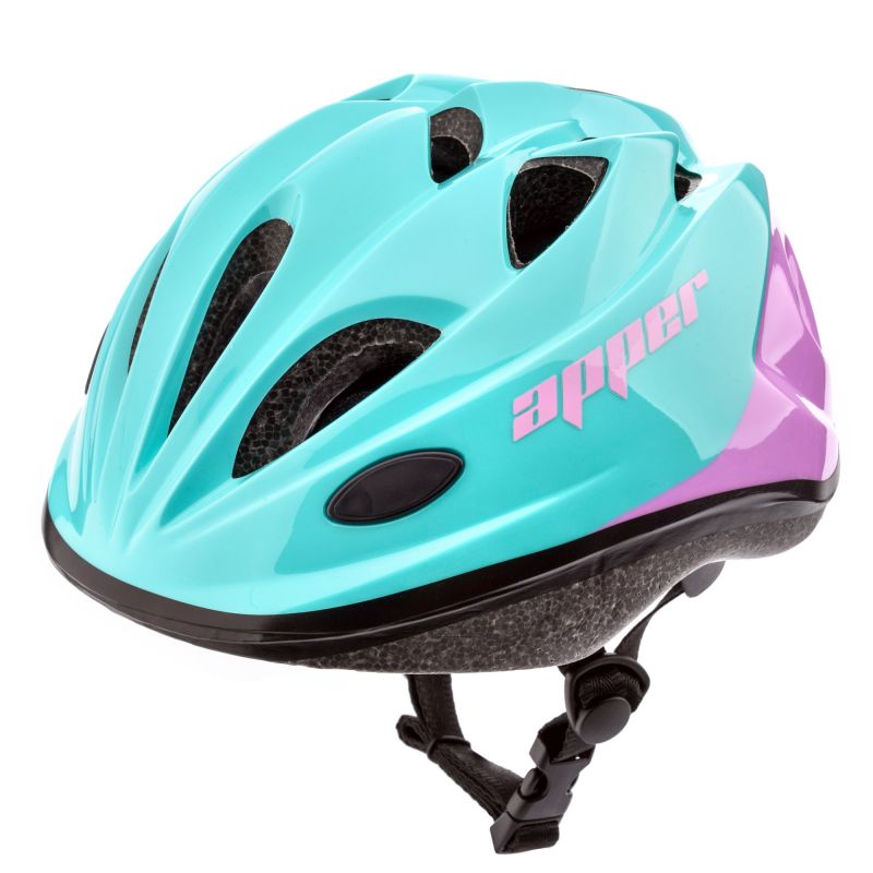 METEOR KS07 BICYCLE HELMET APPER mint/pink